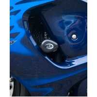 No-cut Aero Frame Sliders (Black) - Suzuki Hayabusa '08-