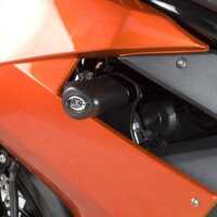 No-cut Aero Frame Sliders (Black) - Kawasaki ER6-F '09-'11