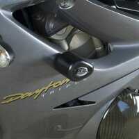 Aero Crash Protectors (Black) - Triumph Daytona 675 2006-2012