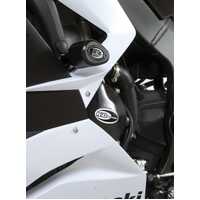 Aero Crash Protector (RHS, Black) - KAWASAKI ZX636R 2013- (Upper)