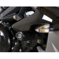 Aero Crash Protectors (White) - TRIUMPH STREET TRIP '13-16