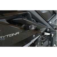 Aero Crash Protectors (Black) - TRIUMPH 675 DAYTONA 2013 - ROAD VERS