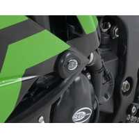 Aero Crash Protectors (Black) - RACE KIT ONLY - Kawasaki ZX6 2009-20