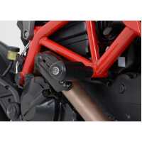 Aero Crash Protectors (Black) - Ducati Hypermotard / Hyperstrada 821