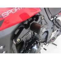 Aero Crash Protectors (Black) - Triumph Tiger 1050 Sport 2013-