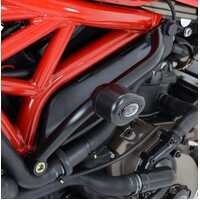 Aero Crash Protectors (Black) - Ducati Monster 821/1200/1200S/1200R