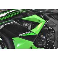 Aero Crash Protectors (Black) - Kawasaki Ninja 250SL 2014-