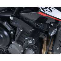 Aero Crash Protectors (White) - Triumph Street Triple 765 RS/R/S '17-