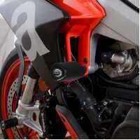 Aero Crash Protectors (Black) - Aprilia 660 Tuono '21-