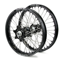 Yamaha Talon Carbon Fibre / Excel A60 SNR MX Black Rims / Black Hubs/Black Nipples Wheel Set YZ 125-250 1998-01, YZF 250 2001, YZF400-426 1999-01 (21 