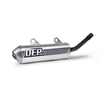 DEP Pipes Kawasaki 2 Stroke Standard Silencer - KX 125 1990