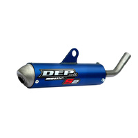 DEP Pipes KTM 2 Stroke Standard Silencer - 65 SX 2016-On (BLUE SILENCER)