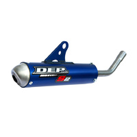 DEP Pipes Husqvarna 2 Stroke Standard Silencer - TC 85 2014-2017 (BLUE SILENCER)