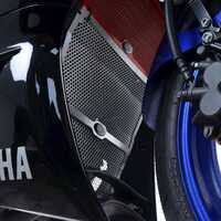 Downpipe Grille, RED, Yamaha YZF-R25 '19- / R3 '19-