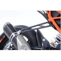 Exhaust Hanger, BLACK, KTM 125 Duke '17-