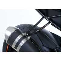 R&G EXHAUST HANGER, BLACK, KTM 1290 SUPER DUKE '17-