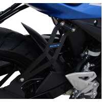 Exhaust Hanger, BLK with blue logo,GSX-R125 / GSX-S125