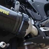 AKRAPOVIC HEXAGONAL EXH PROT (Black)