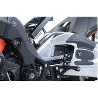 S1000RR 15- BOOT GUARD BLK 4PC