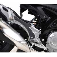 Suzuki Gladius '09-, Boot Guard 2-piece kit (frame)