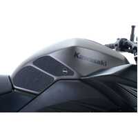 R&G Tank Traction Grip Kit - NINJA300 TRACT PAD 13-14 4P (Black)