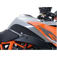 R&G Tank Traction Grip Kit - KTM SuperDuke GT Traction Grips : 2-Grip Kit (Clear)