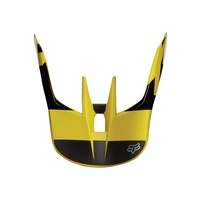 Fox V2 Preme Visor 2018 Black Yellow