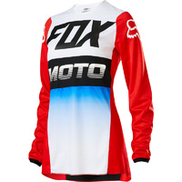 Fox 2020 180 Fyce Ladies Jersey Blue Red