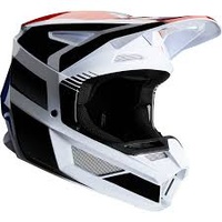 Fox V2 Hayl ECE Helmet 2020 Blue Red