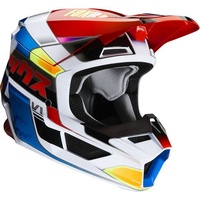 Fox Youth V1 Yorr Helmet 2020 Blue Red