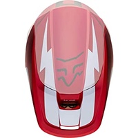 Fox V1 Werd Visor 2019 Flame Red