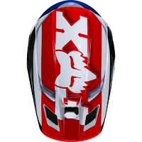 Fox Youth V2 Hayl Visor 2019 Blue Red