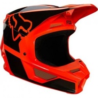 Fox V1 Prix ECE Helmet Fluro Orange