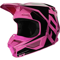 Fox Youth V1 Prix ECE Helmet Pink