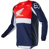 Fox 2021 180 Honda Jersey Navy Red