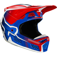 Fox V3 RS Wired ECE Helmet 2021 Flame Red