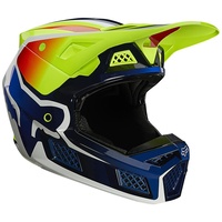 Fox V3 RS Wired ECE Helmet 2021 Fluro Yellow