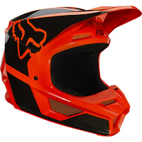 Fox Youth V1 Revn ECE Helmet 2021 Fluro Orange