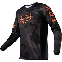 Fox 2021 180 Trev Youth Jersey Black Camo