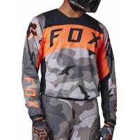 Fox MX23 180 Bnkr Jersey Grey Camo