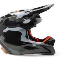 Fox MX23 V1 Bnkr Helmet Grey Camo