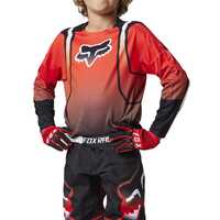 Fox MX23 Youth 360 Vizen Jersey Flo Red