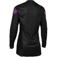 Fox MX23 Ladies 180 Blackout Jersey Black/Pink 