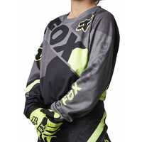 Fox MX23 Youth 180 Xpozr Jersey Pewter 