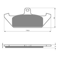 Goldfren Brake Pads GF101 - S3