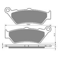 Goldfren Brake Pads GF106 - S3