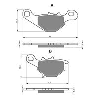 Goldfren Brake Pads GF109 - K5