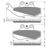 Goldfren Brake Pads GF122 - S3