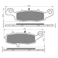 Goldfren Brake Pads GF124 - S3