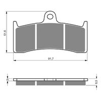 Goldfren Brake Pads GF126 - S3